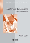 Cover: Historical Linguistics - Wiley