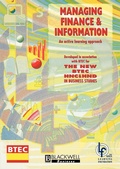 Cover: Managing Finance and Information - Wiley
