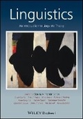 Cover: Linguistics - Wiley