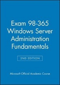 Abbildung von: Exam 98-365 Windows Server Administration Fundamentals - Wiley