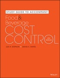 Cover: Study Guide to accompany Food and Beverage Cost Control, 6e - Wiley
