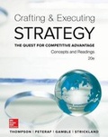 Cover: Crafting and Executing Strategy: Concepts and Readings with Connect Access Card - Irwin/McGraw-Hill