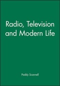 Cover: Radio, Television and Modern Life - Wiley