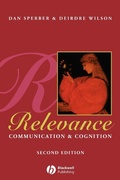 Cover: Relevance - Wiley