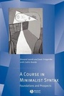 Cover: A Course in Minimalist Syntax - Wiley