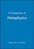 Cover: A Companion to Metaphysics - Wiley