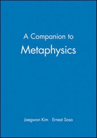 Enlarge image Cover: A Companion to Metaphysics - Wiley