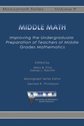 Cover: Middle Math - Information Age Publishing