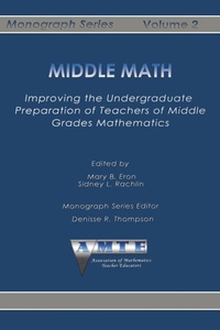 Enlarge image Cover: Middle Math - Information Age Publishing