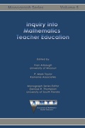 Cover: Inquiry into Mathematics Teacher Education - Information Age Publishing