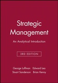 Cover: Strategic Management - Wiley