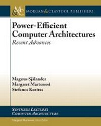 Enlarge image Cover: Power-Efficient Computer Architectures - Morgan and Claypool Life Sciences