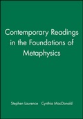 Cover: Contemporary Readings in the Foundations of Metaphysics - Wiley