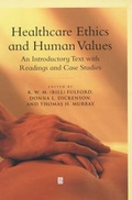 Cover: Healthcare Ethics and Human Values - Wiley