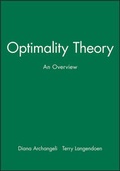 Cover: Optimality Theory - Wiley