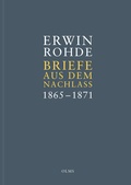 Cover: Briefe aus dem Nachlass. Band 1: Briefe zwischen 1865 und 1871 - Georg Olms Verlag