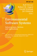 Cover: Environmental Software Systems. Infrastructures, Services and Applications - Springer