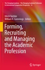 Cover: Forming, Recruiting and Managing the Academic Profession - Springer