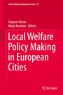Cover: Local Welfare Policy Making in European Cities - Springer