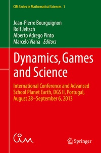 Enlarge image Cover: Dynamics, Games and Science - Springer