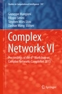 Cover: Complex Networks VI - Springer