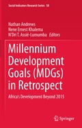 Cover: Millennium Development Goals (MDGs) in Retrospect - Springer