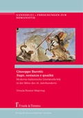 Cover: Giuseppe Baretti: Sugo, sostanza e qualit&agrave; - Frank & Timme