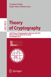 Abbildung von: Theory of Cryptography - Springer
