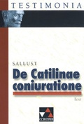 Cover: Testimonia / Sallust, De Catilinae coniuratione - Buchner, C.C.