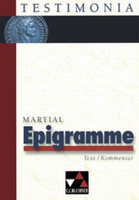 Abbildung von: Testimonia / Martial, Epigramme - Buchner, C.C.