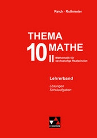 Enlarge image Cover: Thema Mathe / Thema Mathe LB 10/II - Buchner, C.C.