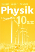 Cover: Geipel - J&auml;ger - Reusch, Physik / Geipel - J&auml;ger - Reusch, Physik LH 10/II/III - Buchner, C.C.