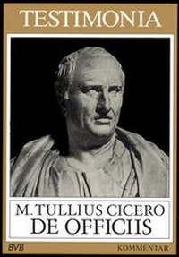 Abbildung von: Testimonia / Cicero, De officiis, Kommentar - Buchner, C.C.