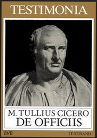 Abbildung von: Testimonia / Cicero, De officiis - Buchner, C.C.