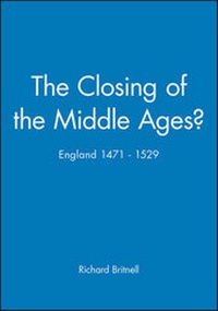 Enlarge image Cover: The Closing of the Middle Ages? - Wiley