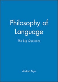 Enlarge image Cover: Philosophy of Language - Wiley
