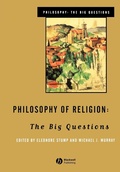 Cover: Philosophy of Religion - Wiley