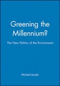 Cover: Greening the Millennium? - Wiley