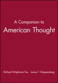 Cover: A Companion to American Thought - Wiley