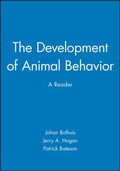 Cover: The Development of Animal Behavior - Wiley