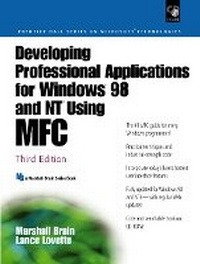 Enlarge image Cover: Developing Professional Applications for Windows 98 and NT Using MFC - Prentice Hall
