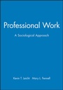 Cover: Professional Work - Wiley