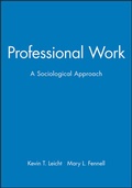 Cover: Professional Work - Wiley