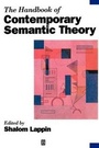 Cover: The Handbook of Contemporary Semantic Theory - Blackwell Publishers