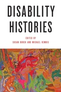 Cover: Disability Histories - University of Illinois Press