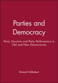 Cover: Parties and Democracy - Wiley