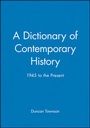 Cover: A Dictionary of Contemporary History - Wiley