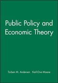 Cover: Public Policy and Economic Theory - Wiley