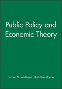 Enlarge image Cover: Public Policy and Economic Theory - Wiley