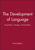 Cover: The Development of Language - Wiley